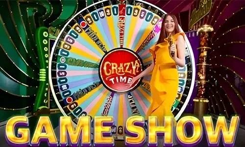 Live dealer presenting a roulette game